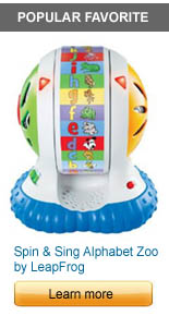 Spin and Sing Alphabet Zoo by LeapFrog